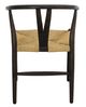 YHD Wishbone Black Dining Side Chair-2