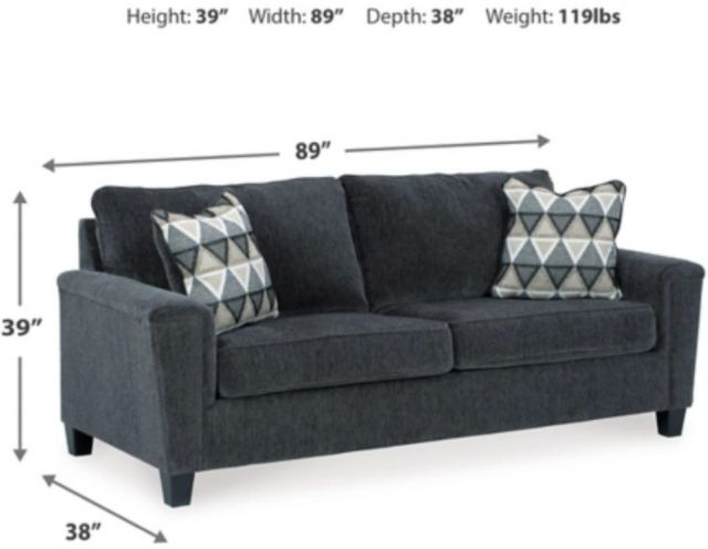 Signature Design by Ashley® Abinger Smoke Sofa-3
