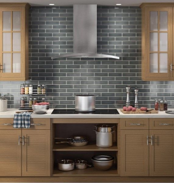 GE® 36" Stainless Steel Wall Mounted Chimney Range Hood-3