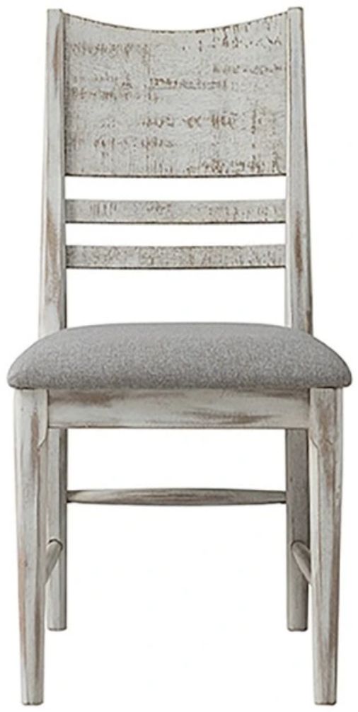 Intercon Modern Rustic Gray/Weathered White Panel Chair-0