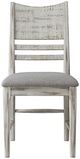 Intercon Modern Rustic Gray/Weathered White Panel Chair-0