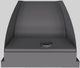 Vent-A-Hood® Designer Series 36" Gunsmoke Wall Mounted Range Hood-4