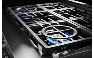 KitchenAid® 30" Stainless Steel Gas Rangetop-4