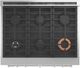 Café™ 36" Matte Black Freestanding Dual Fuel Range-4