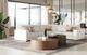 VIG Furniture Modrest Frazier White Sectional Sofa with Recliners-1