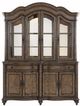 Mazin Furniture Heath Court Brown Oak Buffet & Hutch-0