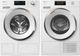 Miele Lotus White Front Load Washer & Electric Dryer Laundry Pair-0