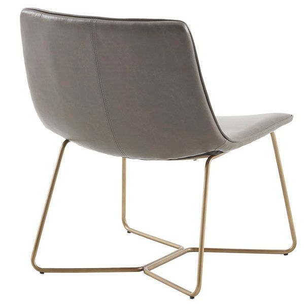 Olliix by Madison Park Brown and Gold Fallon Chair-3