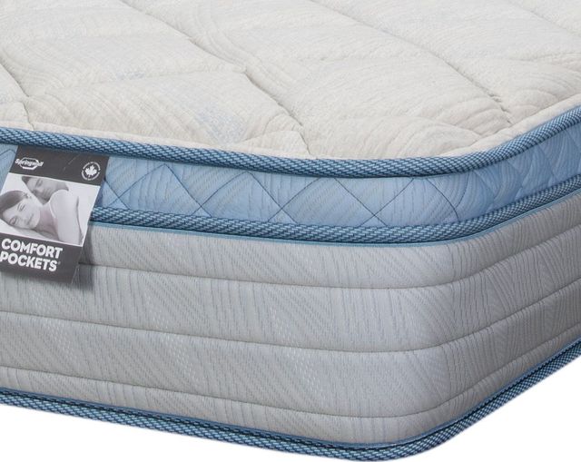 Springwall® Comfort Pockets® Baden 11" Wrapped Coil Medium Euro Top Queen Mattress in a Box-1