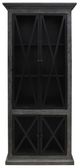 Cottage Creek Furniture Baillie Black/Distressed Grey Showcase-1