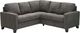 Palliser® Furniture Customizable Creighton 3-Piece Curved Loveseat Sectional-0