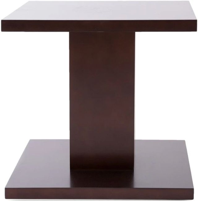 Decor-Rest® Furniture LTD Floating Fruitwood End Table-1