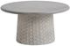 Classic Home Delaine Light Gray Concrete Outdoor Coffee Table-0