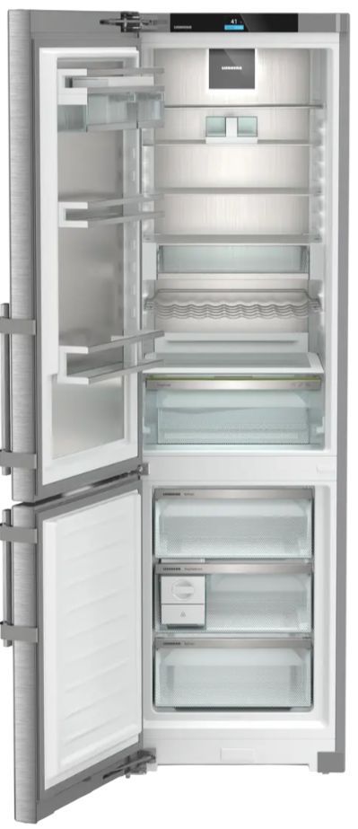 Liebherr 24" 12.8 Cu. Ft. Stainless Steel Counter Depth Bottom Freezer Refrigerator-1