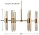 Uttermost® Cret Brass Chandelier-2