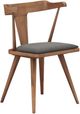 Four Hands Coleson Venao Charcoal Wooden Outdoor Dining Side Chair-0