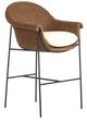 Four Hands Suerte Iron/Woven Hyacinth Outdoor Counter Stool-0
