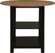 Powell® Vail 3-Piece Black/Wire Brushed Counter Dining Set-2