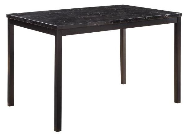 Homelegance® Tempe Dining Table with Faux Marble Top-0