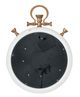 A & B Home Gold/White Gear Clock-3