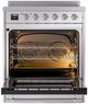 Ilve® Nostalgie II Series 30" Stainless Steel Pro Style Induction Range-1
