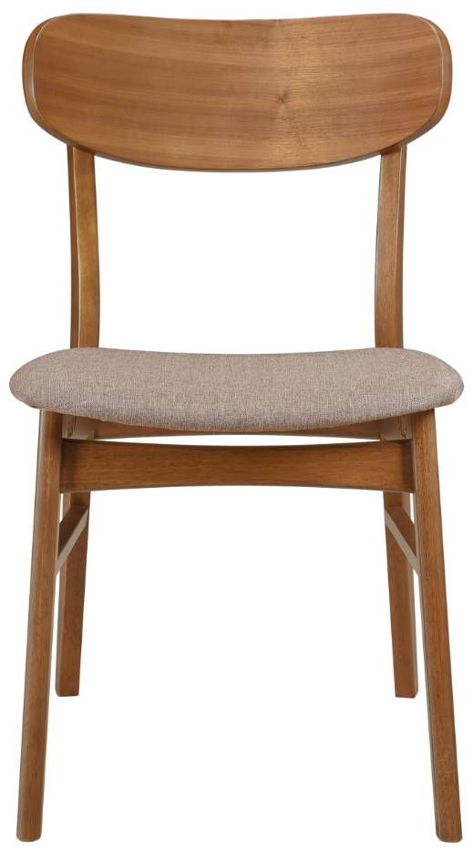 Coaster® Dortch 2-Piece Brown/Walnut Dining Side Chair Set-1