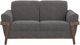 International Furniture Direct Loft Brown Gray Loveseat-3