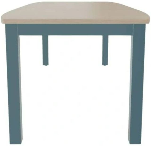 Mavin Customizable 38" x 72" Boat Extendable Dining Table with 18" Leaf-2