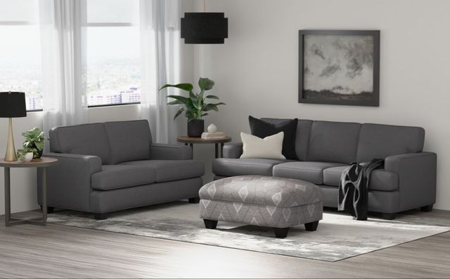 Emerald Home Carter Medium Gray Sofa-0