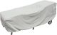 Treasure Garden White Large Fabric Outdoor Chaise Lounge Cover-0
