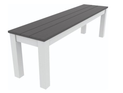 Seaside Casual Greenwich Slatted Dining Bench-0