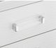 Homelegance® Tasmin 4-Piece White Metallic Queen Platform Bed Set-5