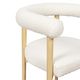 TOV Furniture Spara Cream/Natural Dining Arm Chair-5