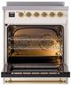 Ilve® Nostalgie II Series 30" Antique White Pro Style Induction Range-1