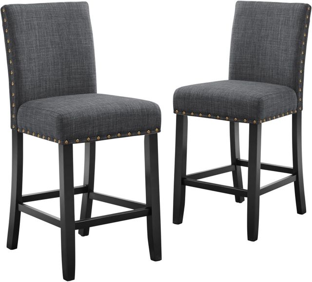 New Classic® Home Furnishings Crispin 2-Piece Granite Counter Chair Set-0