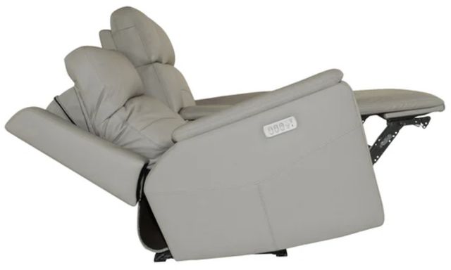 Flexsteel® Vernon Dove Gray Power Reclining Loveseat-3