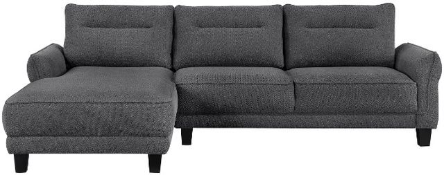 Coaster® Caspian 2-Piece Gray Left-Arm Facing Sectional-3