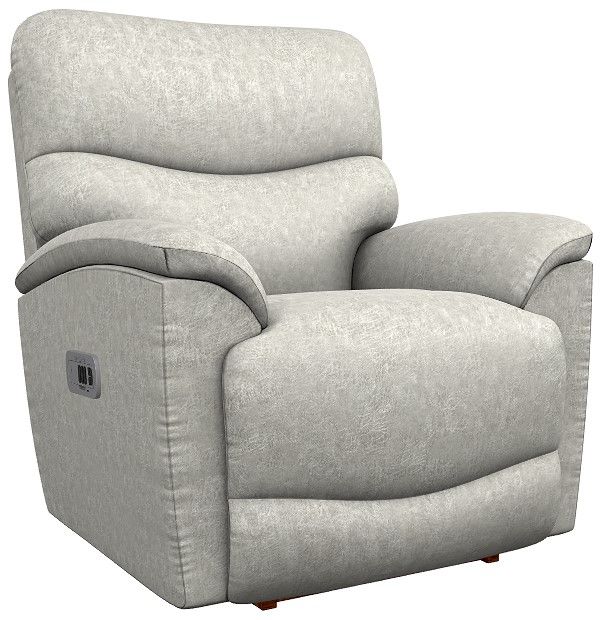 La-Z-Boy® Trouper Dove Power Rocking Recliner with Headrest and Lumbar-0