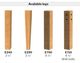 Bermex® Customizable TBERE-0340 Everest Pepper Dining Table-3