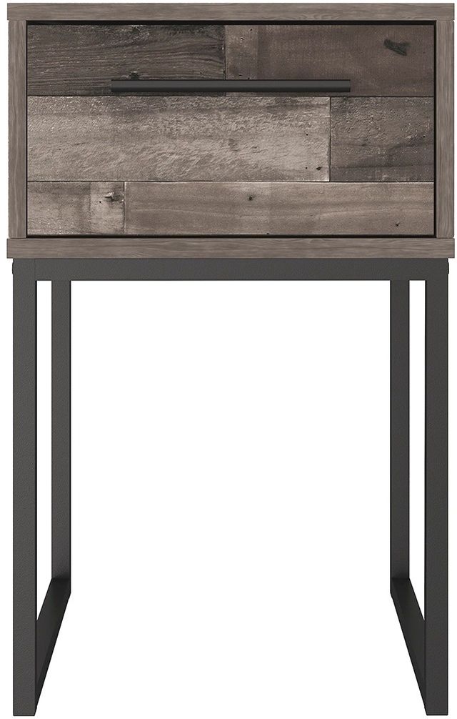 Signature Design by Ashley® Neilsville Multi Gray 20" Nightstand-1