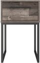 Signature Design by Ashley® Neilsville Multi Gray 20" Nightstand-1