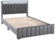Furniture of America® Farese Dark Gray Queen Panel Bed-0