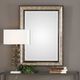 Uttermost® Shefford Antiqued Silver/Dark Bronze Mirror-1
