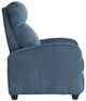 Homelegance® Parsons Midnight Blue Manual Push Back Recliner-4