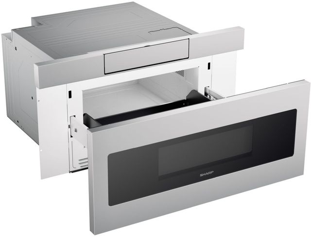 Sharp® 1.2 Cu. Ft. Stainless Steel Microwave Drawer-4