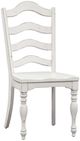 Liberty Furniture Magnolia Manor 3-Piece Antique White/Weathered Bark Drop Leaf Dining Set-4