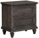 Magnussen Home® Calistoga Weathered Charcoal Drawer Nightstand-0