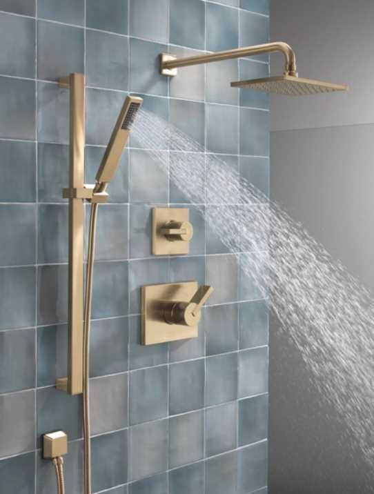 Delta Vero® Champagne Bronze 3-Setting 2-Port Diverter Trim-2