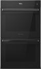 Viking® RVL 30" Black Glass Double Electric Wall Oven-0