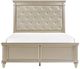 Homelegance® Celandine Silver/Off-White Full Panel Bed-2